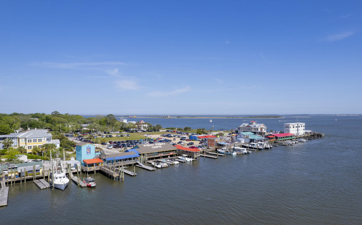 Southport, NC historic downtown